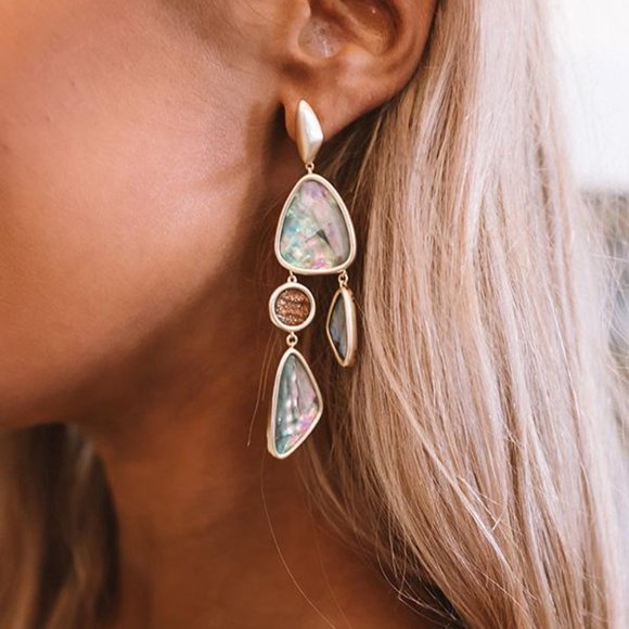 Kendra Scott | Margot Statement Earrings (L.A.) - Picture 3 of 5